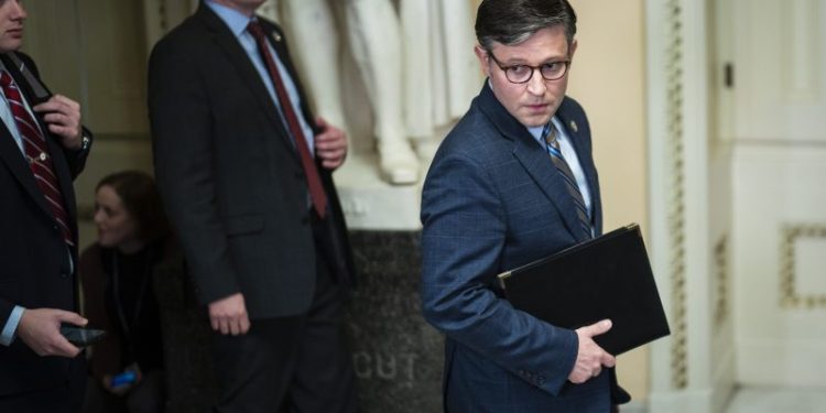 House Speaker Mike Johnson used faith in campaign against gay rights