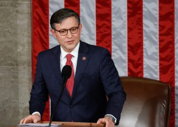 Republicans celebrate newly minted House Speaker Mike Johnson’s gavel ascension: ‘Servant leadership’