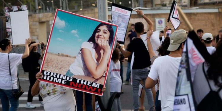 Families of Israeli hostages taken by Hamas meeting with Netanyahu