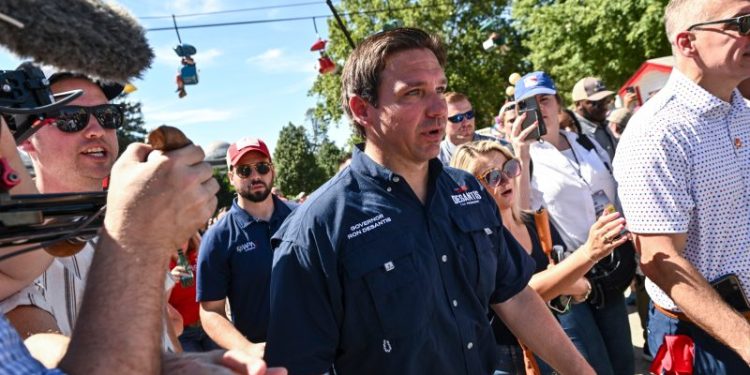 Ron DeSantis’s problem is not that Donald Trump is famous