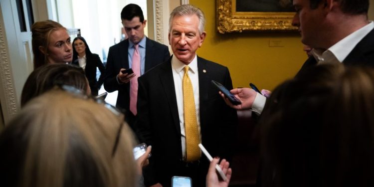 Democrats plot end run around Tuberville blockade of military promotions