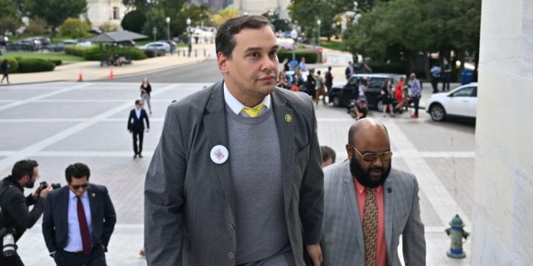Embattled Rep. George Santos pleads not guilty to latest federal charges