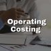 What is operating costing and how does it work?