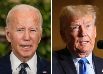Trump and Biden take shots at each other, looking past rest of GOP field