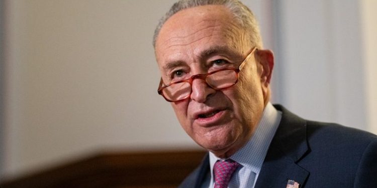Schumer says ‘good night for American people’ after Senate passes bill averting government shutdown