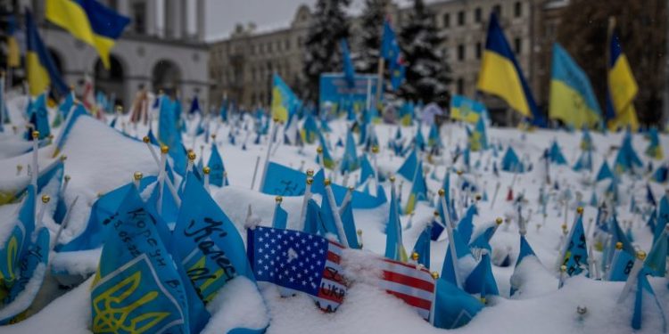 Nearly half of GOP say the U.S. is giving too much to Ukraine, poll finds