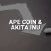 ApeCoin and Akita Inu: Akita Inu in lateral consolidation