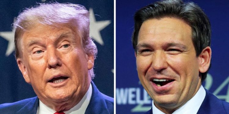 Trump campaign calls DeSantis ‘thirsty OnlyFans wannabe’ for debating Newsom: ‘Kiss of death’