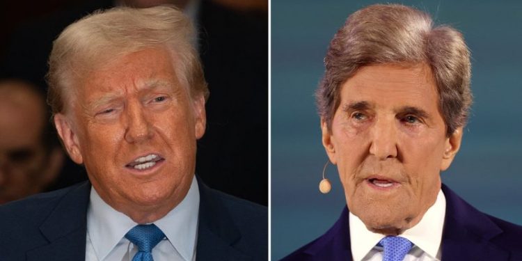 Trump blasts Kerry’s climate activism for ‘destroying our country’ in Iowa town hall: ‘He has to be stopped’