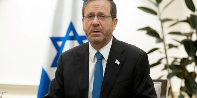 Israeli president says no plans to expel Palestinians from Gaza after ministers’ comments cause uproar