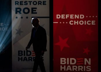 At Va. rally, Biden and Harris blast Trump for antiabortion push