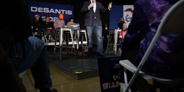 Iowa reveals the grim indignities of running for second place to Trump