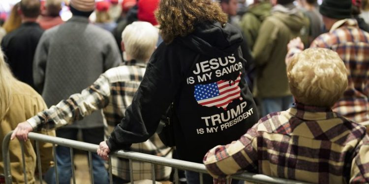 ‘Ordained by God’: Trump’s legal problems galvanize Iowa evangelicals