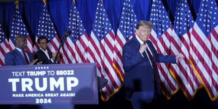 Trump beats Haley decisively in N.H., closing in on nomination