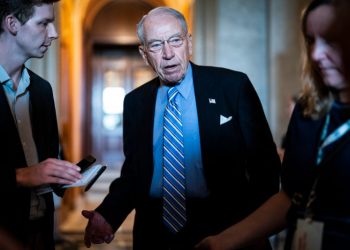 Chuck Grassley is away from Senate while hospitalized for an infection