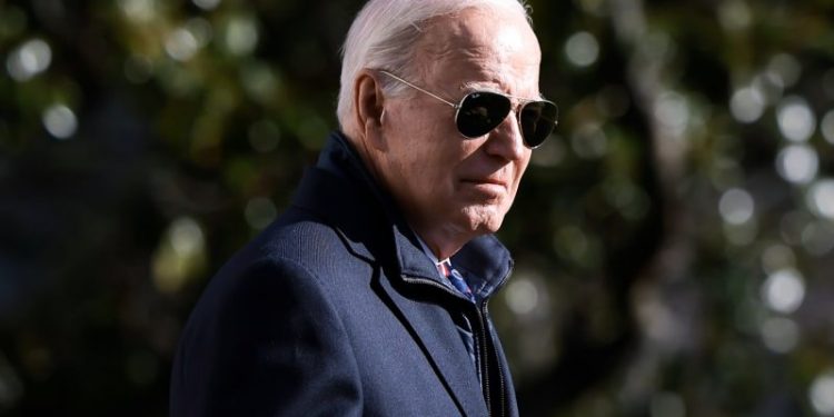 A rare high-performance Cadillac that once belonged to President Joe Biden is up for auction