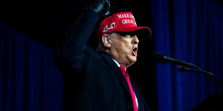 Trump compares death of Putin critic Navalny to his legal troubles