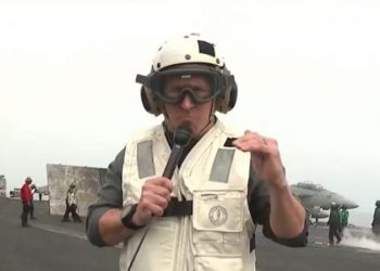 Reporter’s Notebook: Aboard the USS Dwight D Eisenhower in the Red Sea: ‘Constant self-defense’