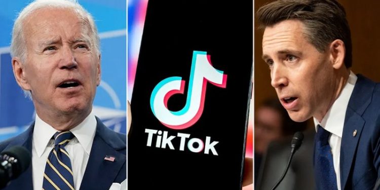 Hawley calls out Biden campaign for using TikTok after president signed law banning it from federal devices