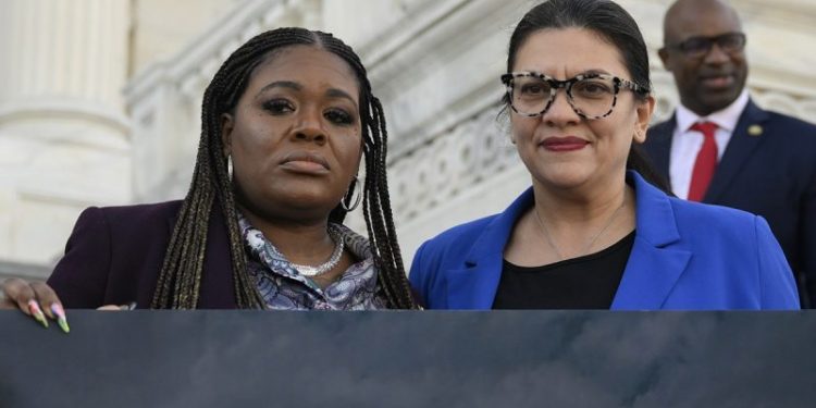 ‘Squad’ Democrats Cori Bush and Rashida Tlaib vote against bill to ban Hamas terrorists from US