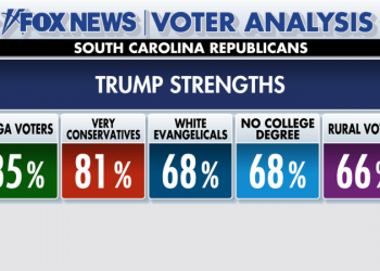 Fox News Voter Analysis: Trump Bests Haley in Her Home State