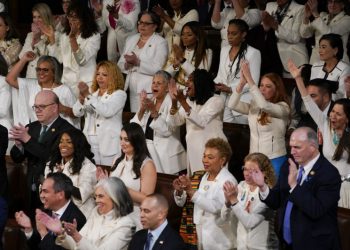 Why women were wearing white at the State of the Union