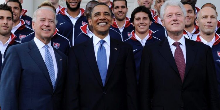 Bill Clinton, Barack Obama, raise a $25 million bulwark for Biden as Dems fret over Trump poll advantage