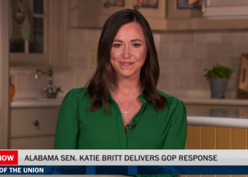 Katie Britt’s kitchen-table rebuttal to State of the Union baffles GOP