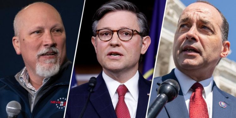 GOP hardliners furious at Johnson for passing another short-term spending bill with Dems: ‘Usual c–p’