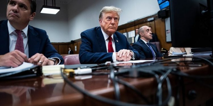 Trump’s court conduct gives Democrats a ‘Sleepy Joe’ retort