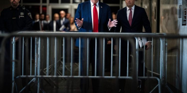 How Trump’s trial is playing, politically