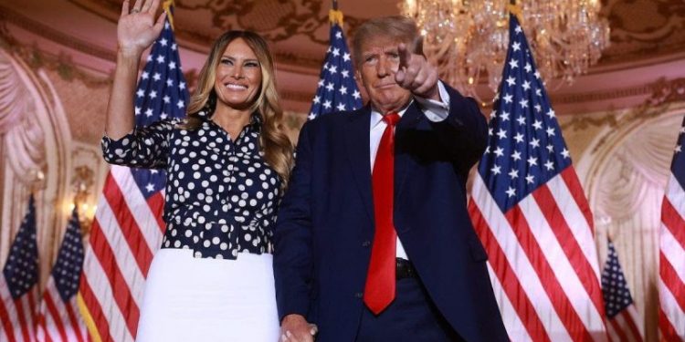 Melania Trump returns to campaign trail with pro-LGBT Republican event appearance: report