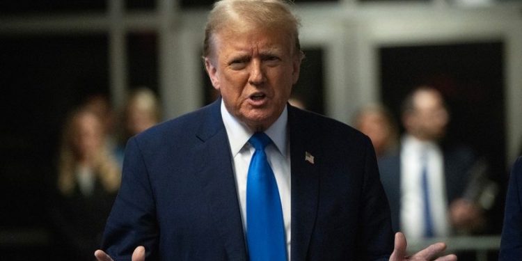 Trump defends Johnson as Marjorie Taylor Greene pushes to oust speaker