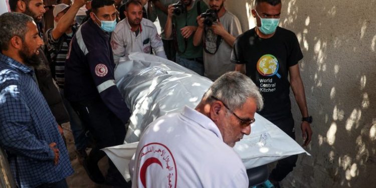 Biden rebukes Israel over aid workers, but his Gaza policy is unchanged