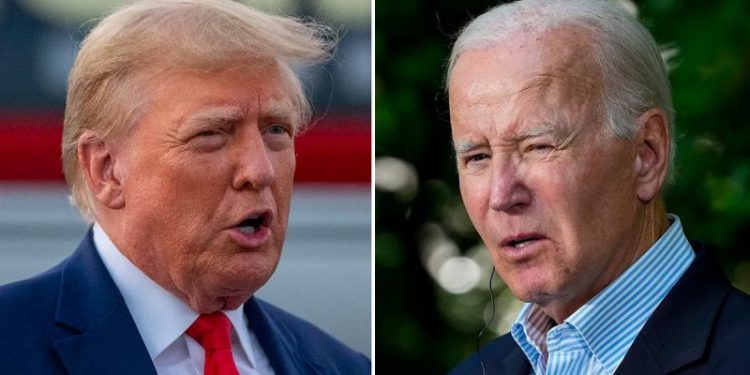 New poll shows Biden’s 2024 lead vanishing with Trump on trial