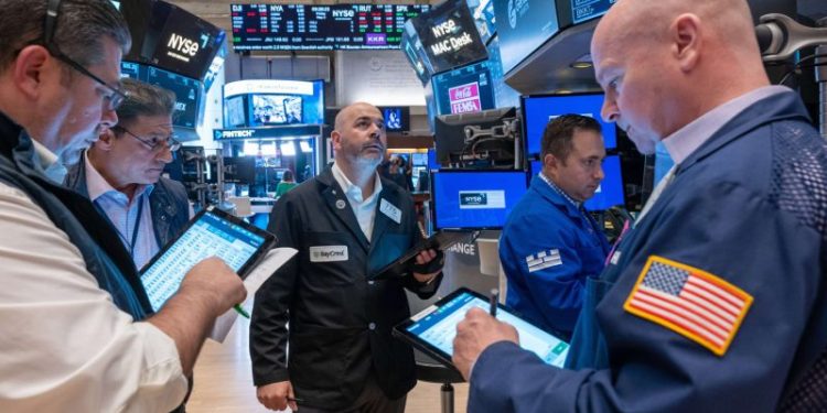 Dow slips for first losing day in nine as consumers’ expectations for inflation rise