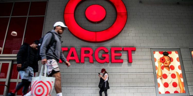 Target says shoppers are buying fewer groceries and home goods