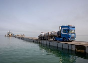 Pentagon’s maritime aid operation faces immediate obstacles in Gaza