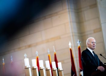 Biden and Trump’s day of contrasts marks a surreal campaign