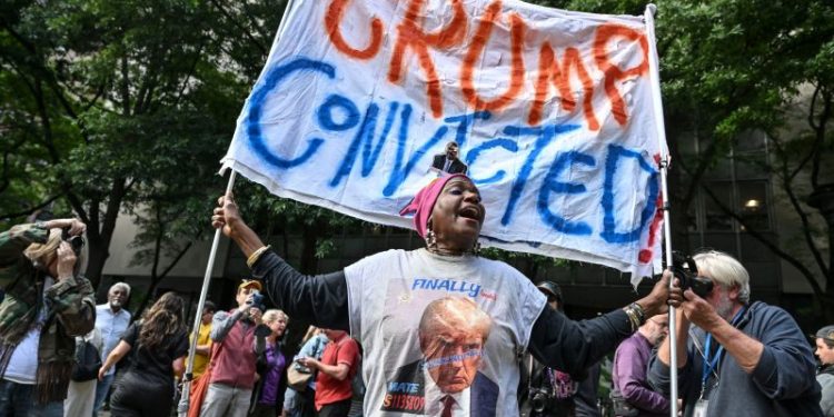 Trump blasts ‘rigged, disgraceful’ trial after jury finds him guilty
