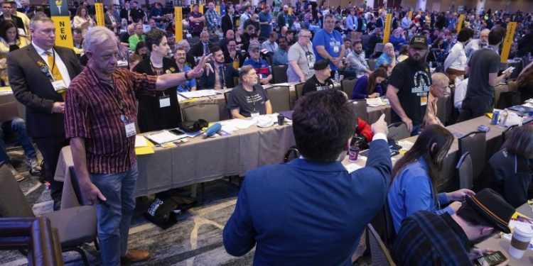 How the Libertarian Party that turned from Trump came to embrace him