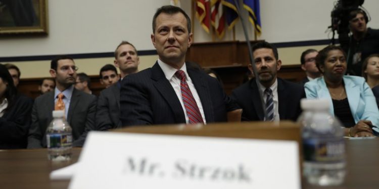 Ex-FBI officials Strzok, Page near DOJ settlement over anti-Trump text leak