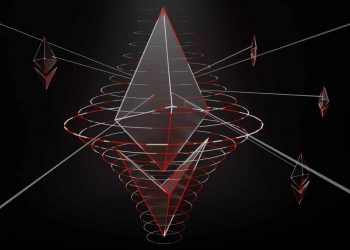 The price of Ethereum fell below the $3450 level yesterday