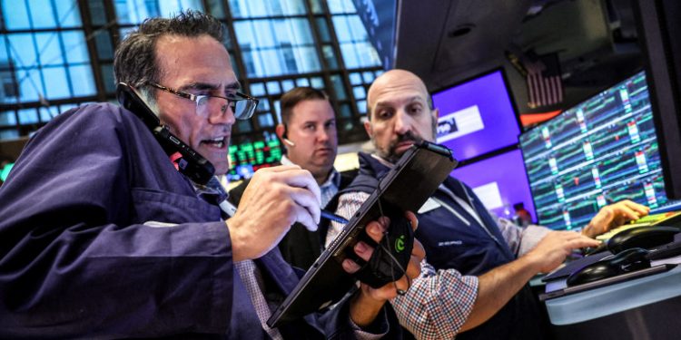 S&P 500 closes above 5,600 for the first time, lifted by gains in Big Tech