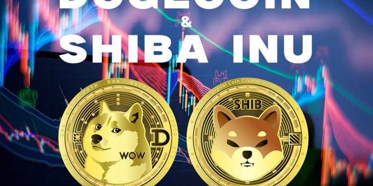 The Dogecoin is moving below 0.12800 this morning