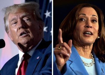 Harris, Trump hold dueling events as a new presidential race takes shape
