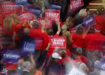 Democrats’ Biden drama adds to ebullient mood at the Republican convention