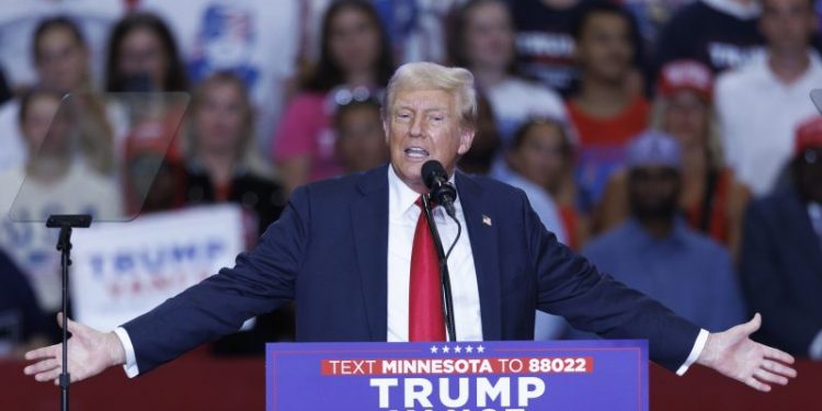 Trump suggests Harris would struggle with world leaders based on her appearance