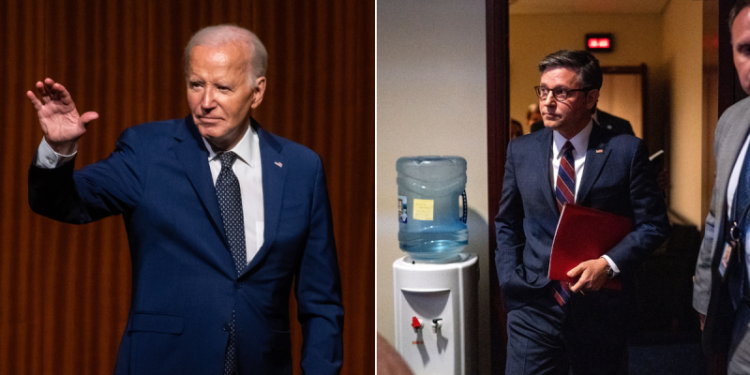 Biden calls Speaker Johnson ‘dead on arrival’ in odd response to criticism of proposed radical SCOTUS changes
