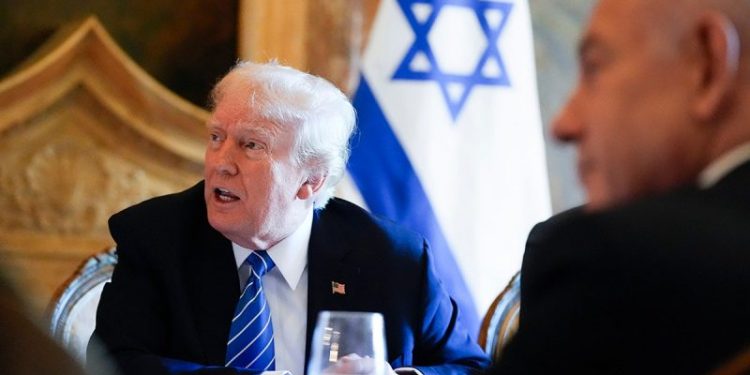 Trump greets Netanyahu at Mar-a-Lago, says World War III could happen if Harris wins